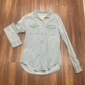 Hollister Denim Top